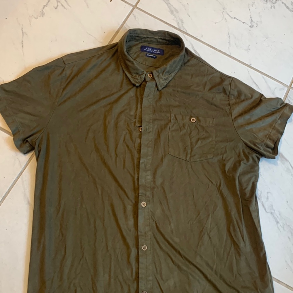 Zara Button Down Shirt L